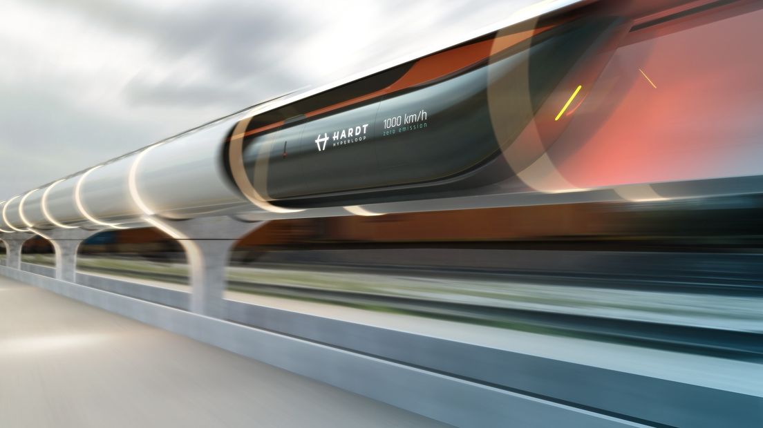 Zo moet de hyperloop eruit komen te zien