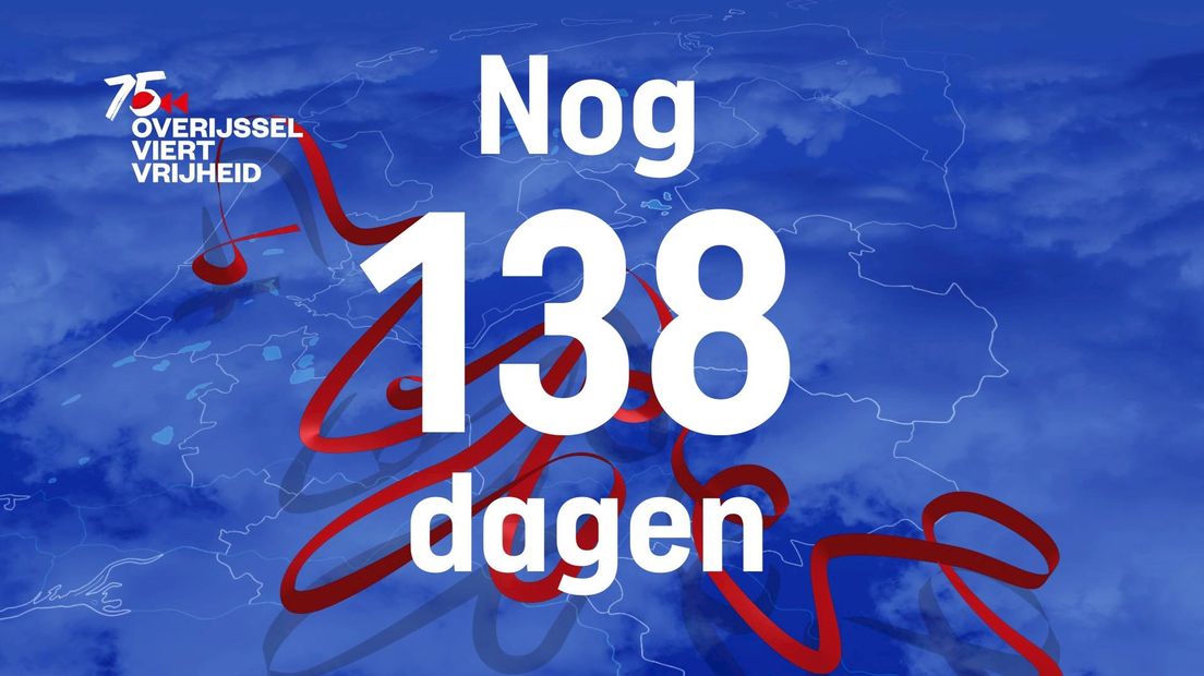 Nog 138 dagen tot de bevrijding van Overijssel
