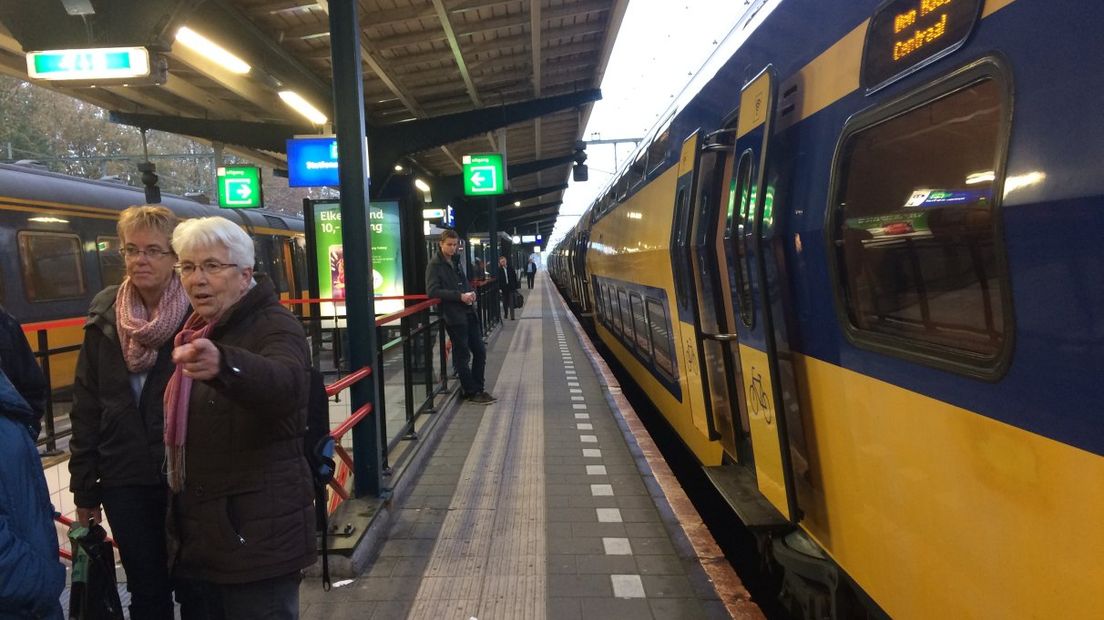 Het station in Assen