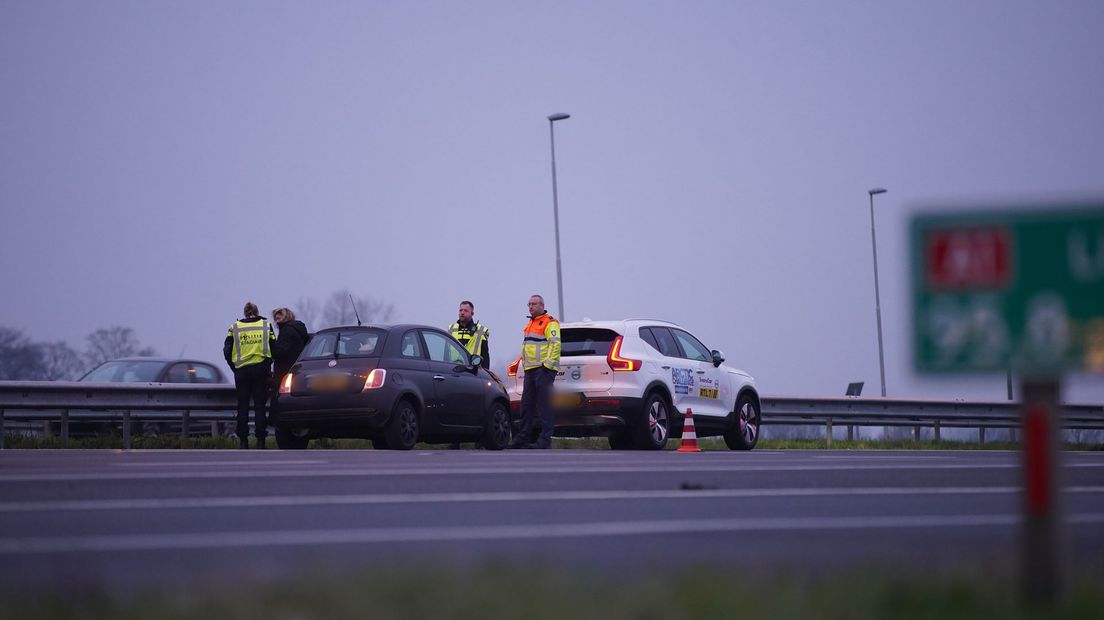 Ongeluk op A1 veroorzaakt file vanaf Deventer richting Apeldoorn