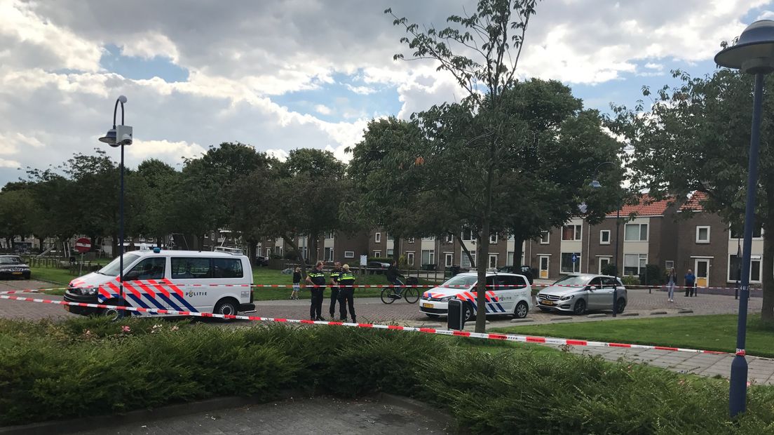 Omgeving steekpartij is afgezet