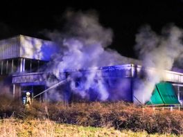 Veel rook bij brand in leegstand pand in Emmen