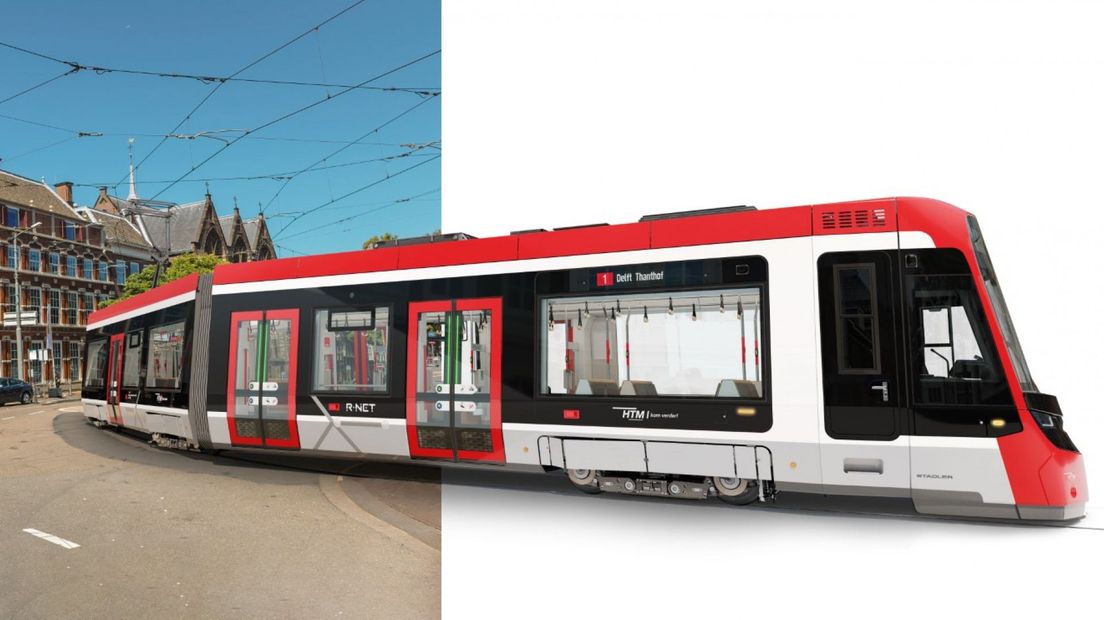 Nieuwe TINA-tram van HTM