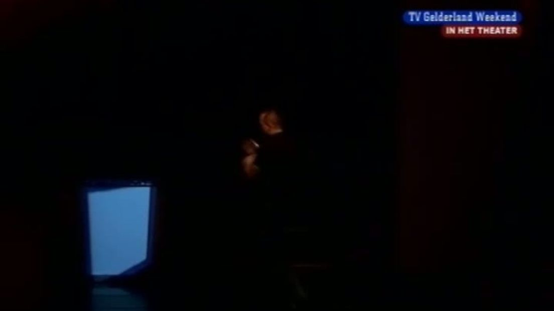 In het theater