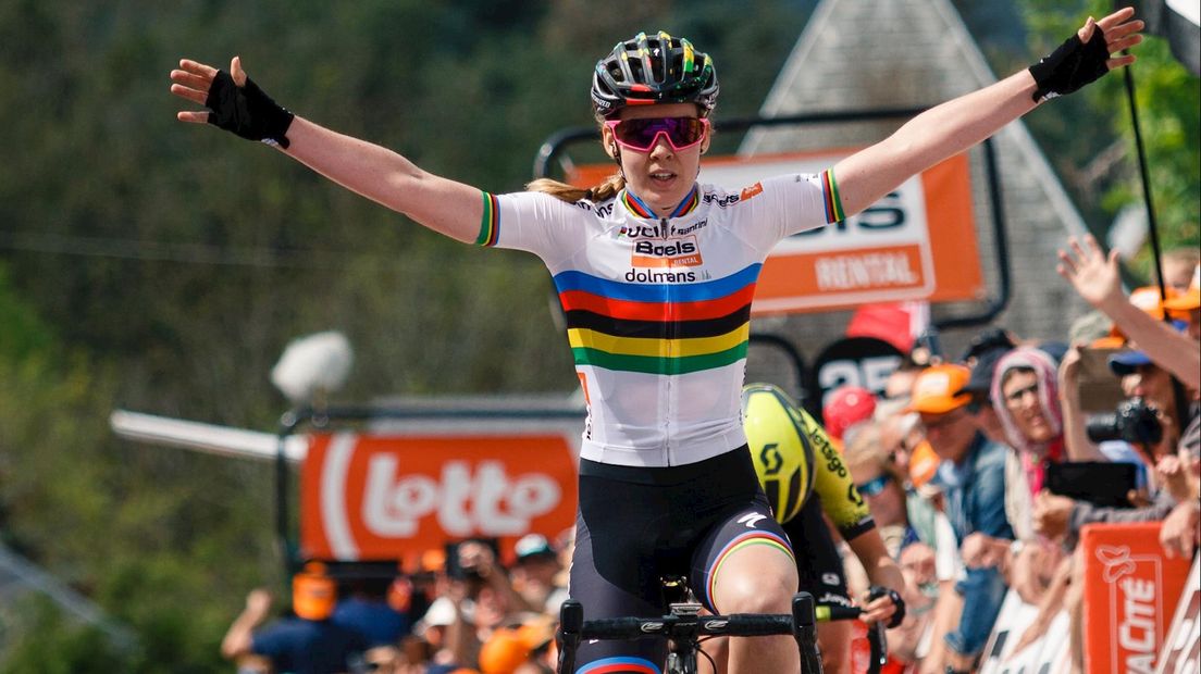 Anna van der Breggen start zondag in de Ronde van Drenthe