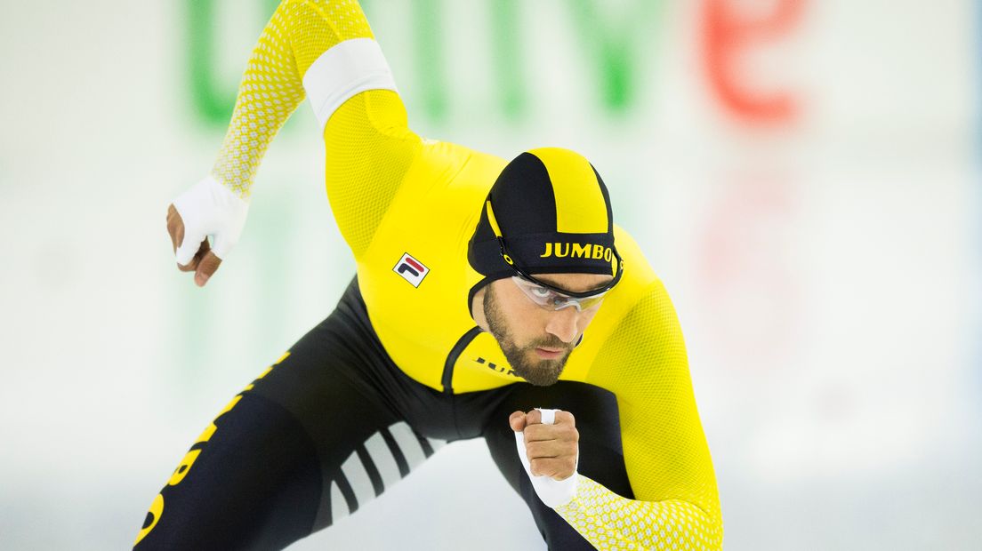 Nuis werd vierde in Thialf (Rechten: ANP/Vincent Jannink)