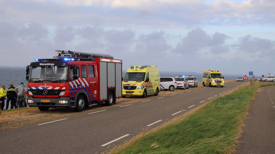 Duikers in problemen bij Wemeldinge