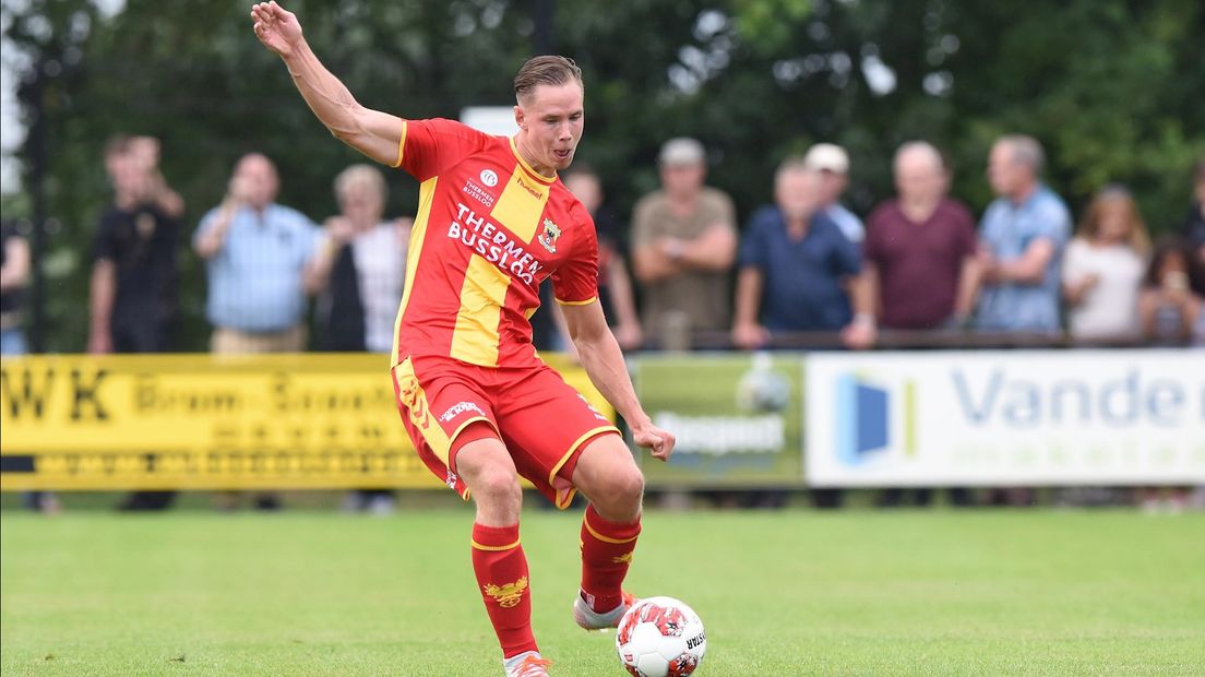 Donny van Iperen scoorde namens Jong Go Ahead Eagles