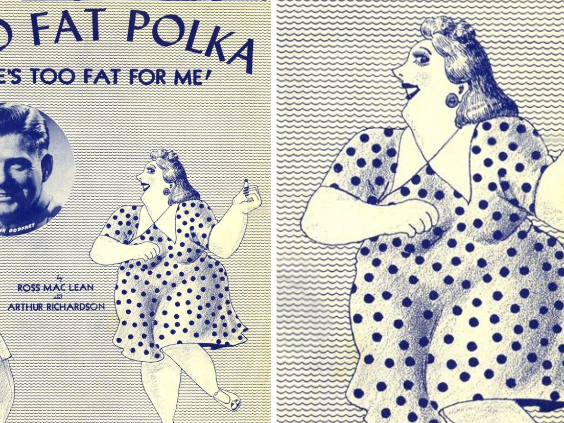 Fat shaming toen dat nog 'mocht'