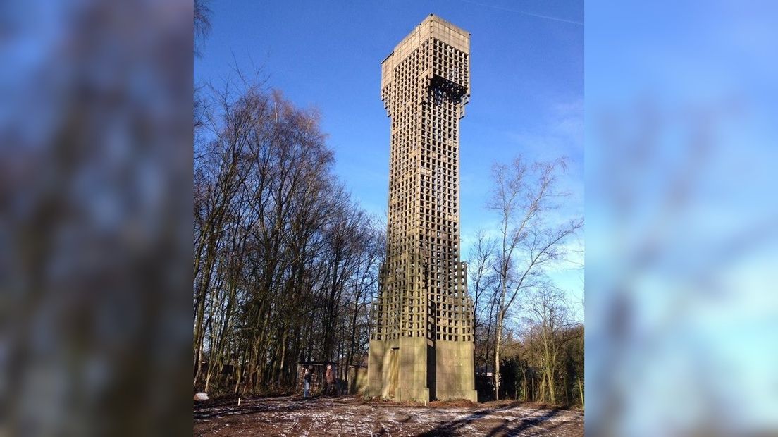 De luchtwachttoren in Koewacht.