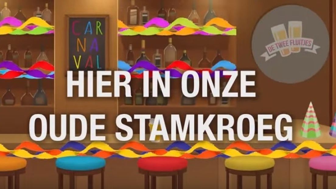 Het 'oude strandhuis' van BLØF is een stamkroeg in dit carnavalslied
