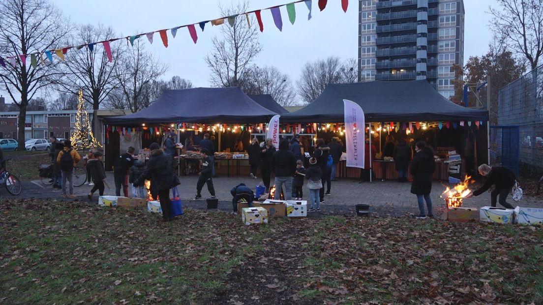 Gratis kerstmarkt in Enschede-Noord