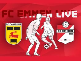 Lees terug: FC Emmen wint in de slotseconden van Cambuur