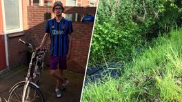 Rappe wielrenners duwen hem de sloot in, Joey is zeiknat en ziedend