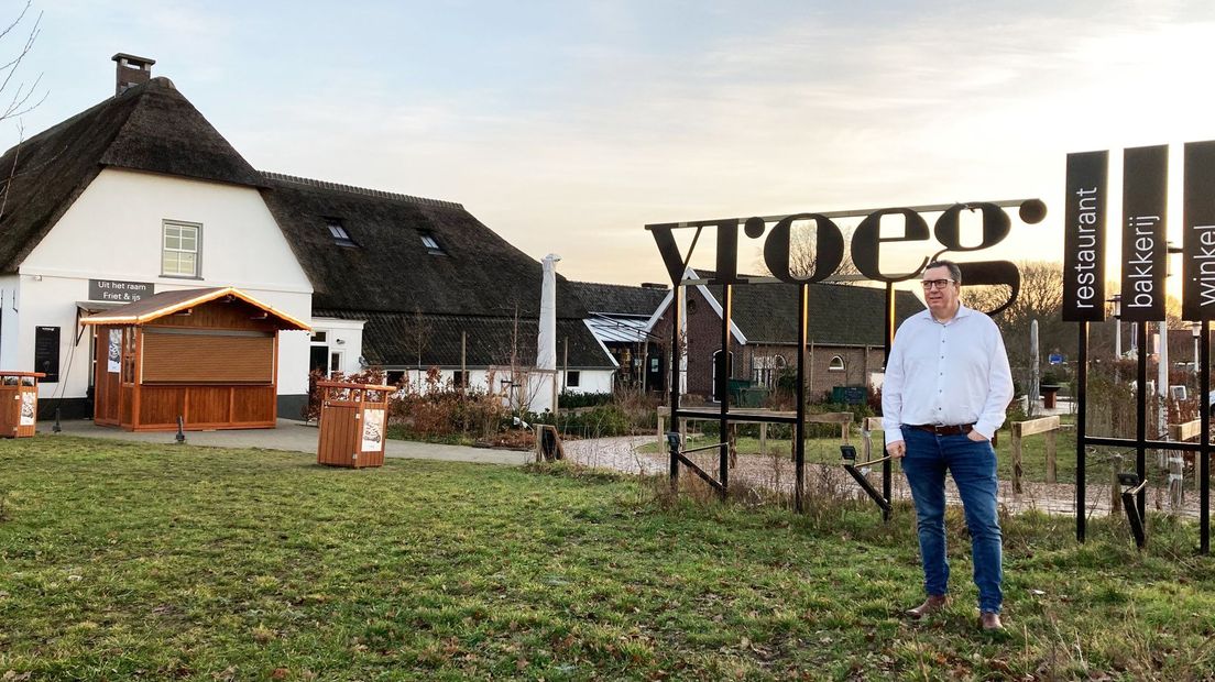 Harold Wennink van restaurant VROEG in Bunnik.