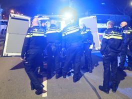 Veel politie op Sportlaan vanwege overlast door dronken man