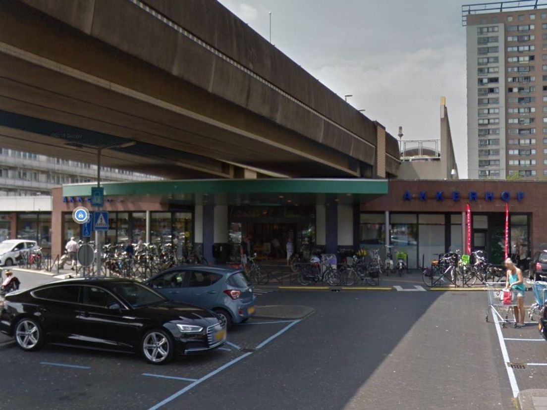 Winkelcentrum Akkerhof in Spijkenisse.