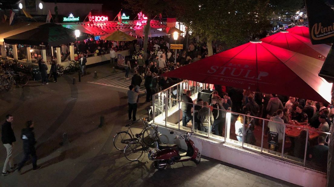 Pinksteren in centrum van Renesse
