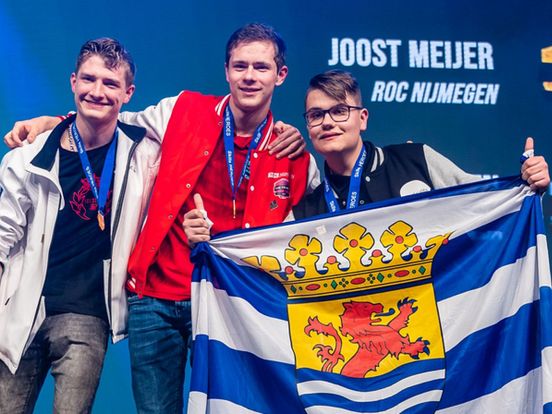 Nick wint bronzen medaille bij mbo-vakwedstrijd: 'Moest halverwege opnieuw beginnen'