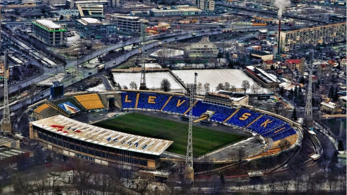 Het Georgi Asparuhov-stadion, de thuishaven van Levski Sofia