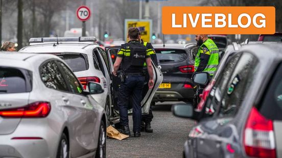 Aanhouding na schieten • ongeval op A28. Aanhouding na schieten • ongeval op A28.