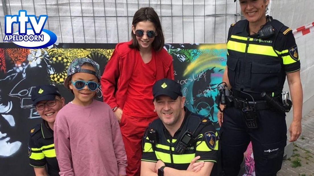Foto van de eerste Liefdesmars.