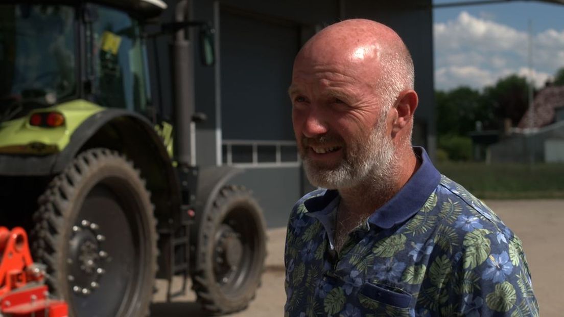 Voormalig melkveehouder Theo Nieuwenhuis begon een paar jaar geleden een biologisch akkerbouwbedrijf