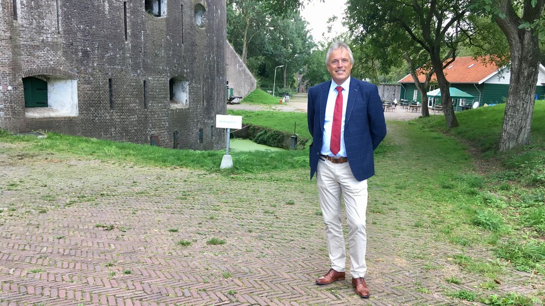 Wethouder Huib Zevenhuizen: "We willen het fort behouden"