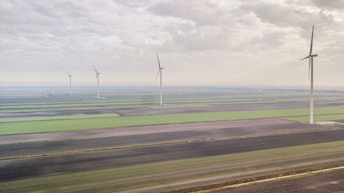 Windmolen Veenkolonien, windpark De Drentse Monden en Oostermoer