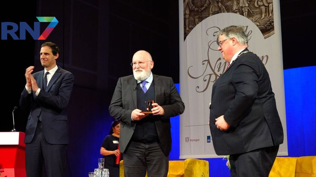 Timmermans krijgt Vrede van Nijmegen Penning