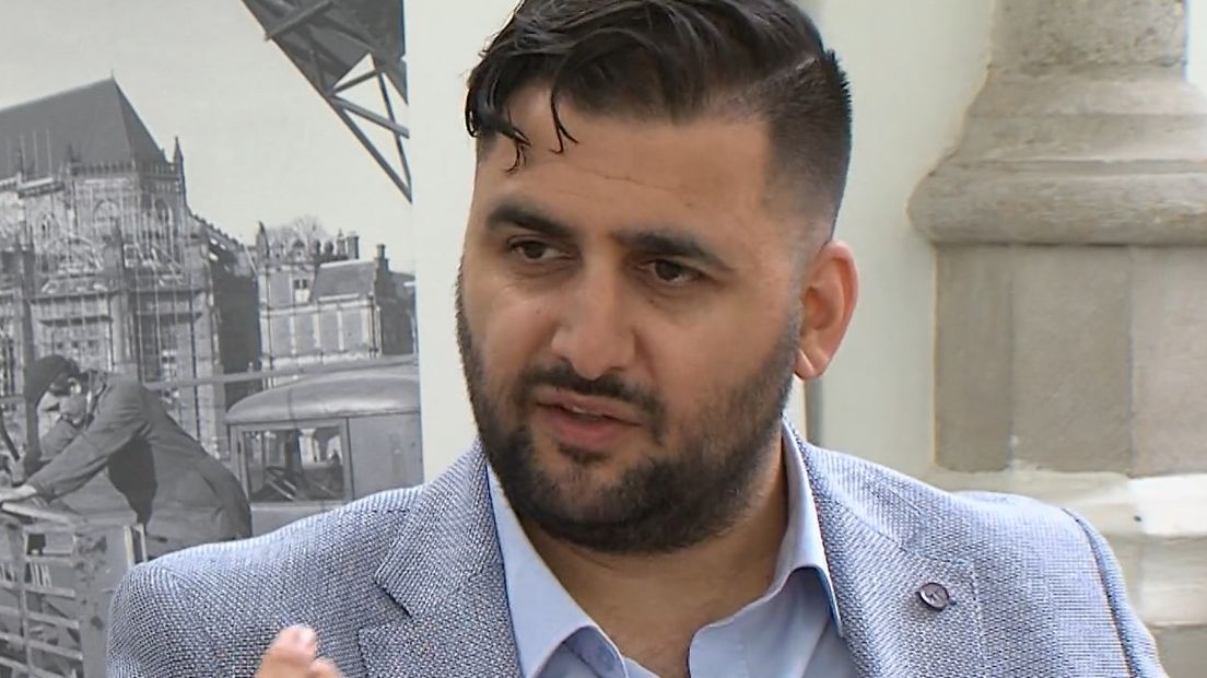Talip Aydemir (DENK Verenigd Arnhem) / Afbeelding: RTV Arnhem