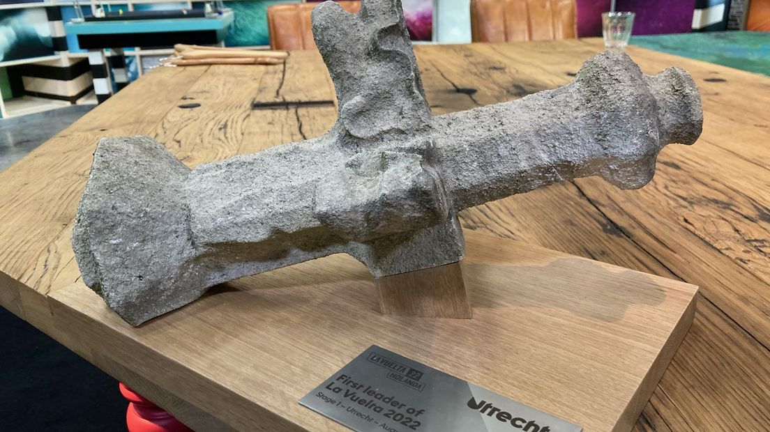 De prijs voor de winnaar van de ploegentijdrit