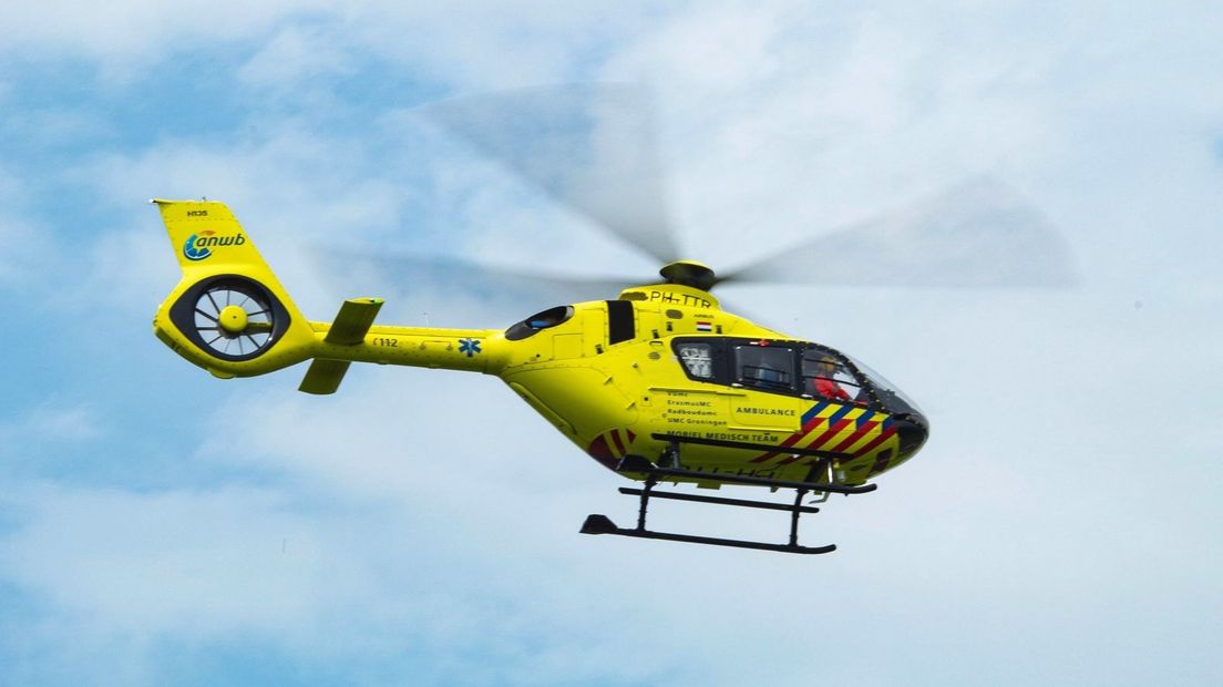 Jongentje dat bijna verdronk in Terneuzen is meegenomen met de traumahelikopter