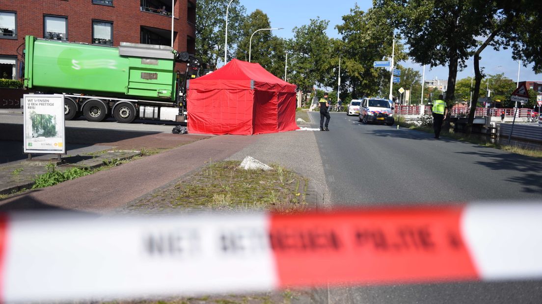 Het ongeluk gebeurde op de Aweg in Musselkanaal (Rechten:persbureau Meter)