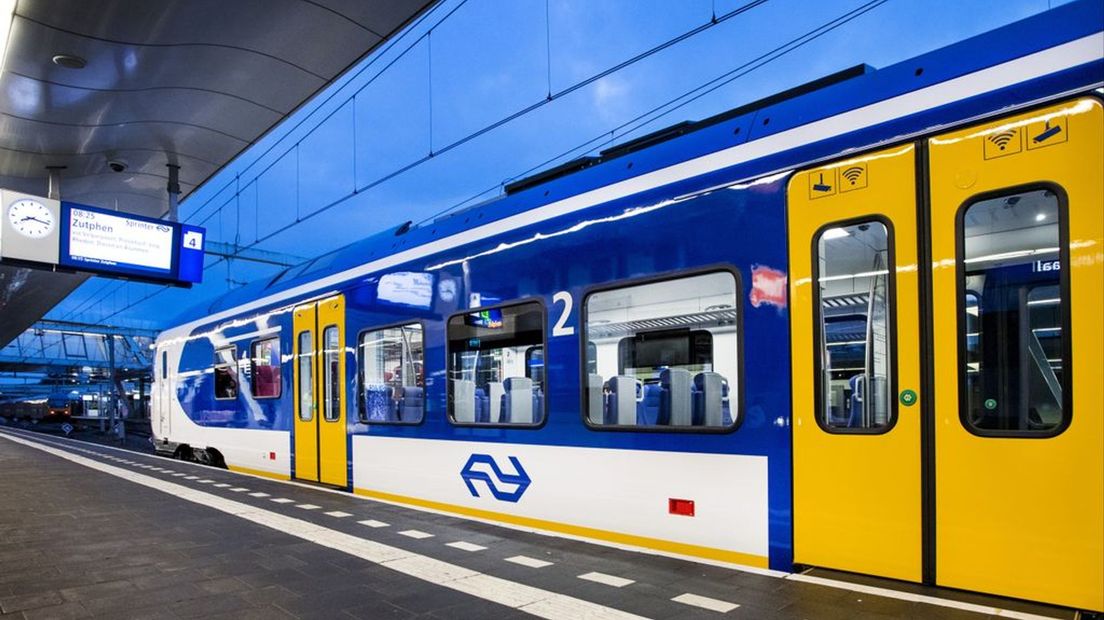 Een sprinter in Arnhem.