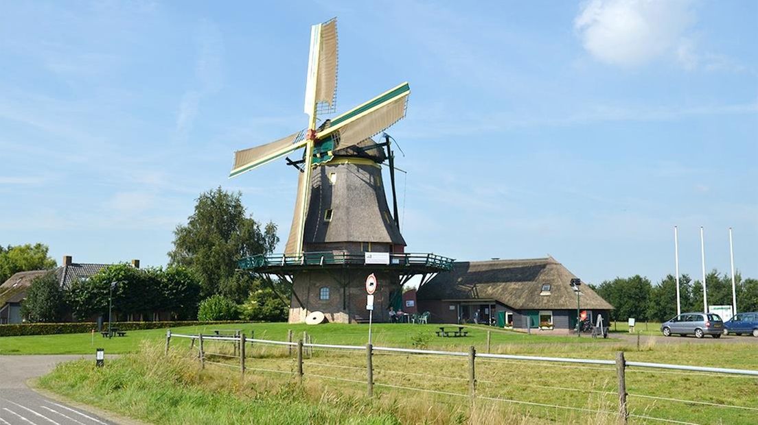 De monnikenmolen in Sint Jansklooster