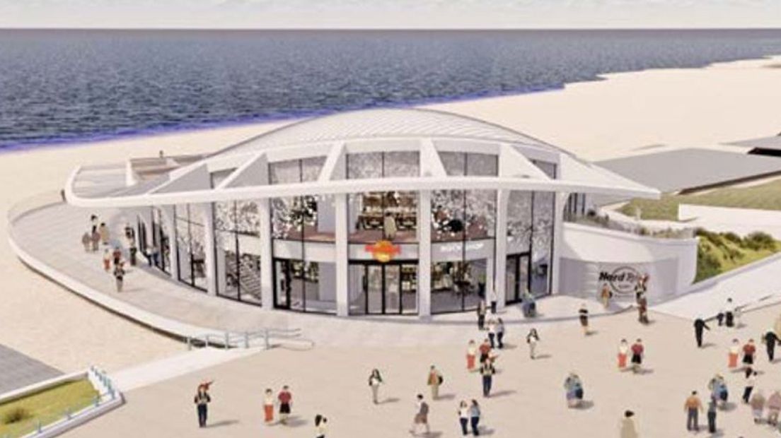 Een ontwerp van het paviljoen