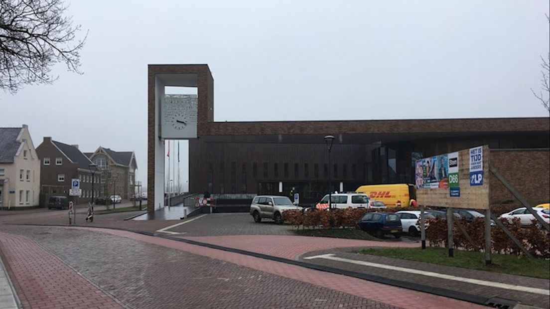 Het gemeentehuis in Dalfsen