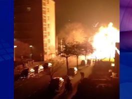 Explosie met vuurbal in Utrechtse wijk Tolsteeg tijdens jaarwisseling
