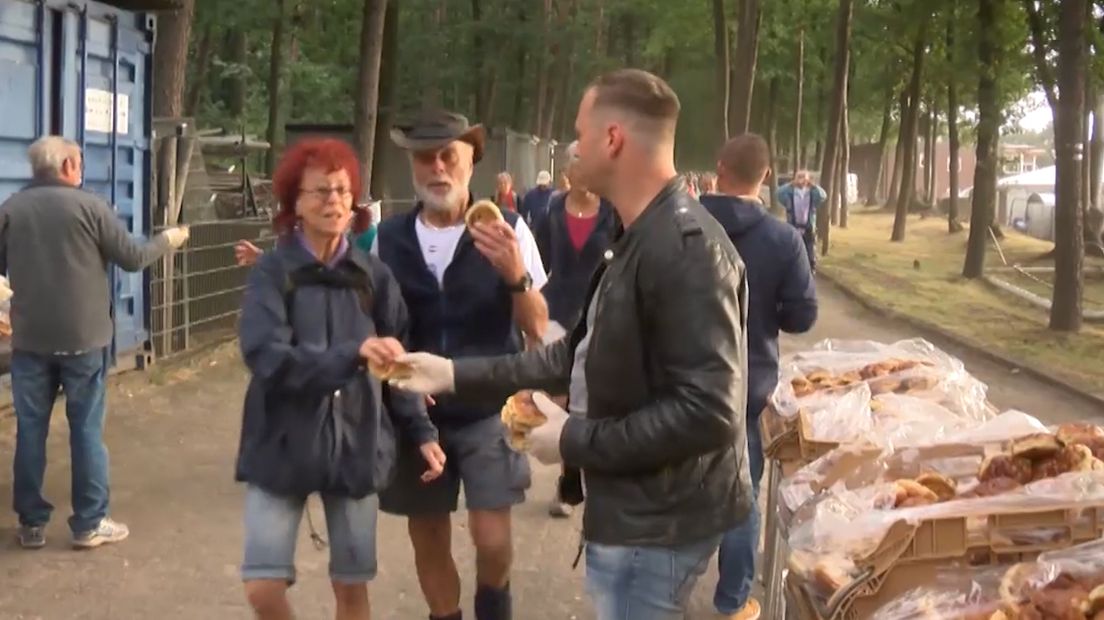 Krentenbollen op dag twee.
