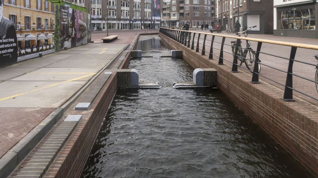 De Sint-Jansbeek stroomt door de binnenstad