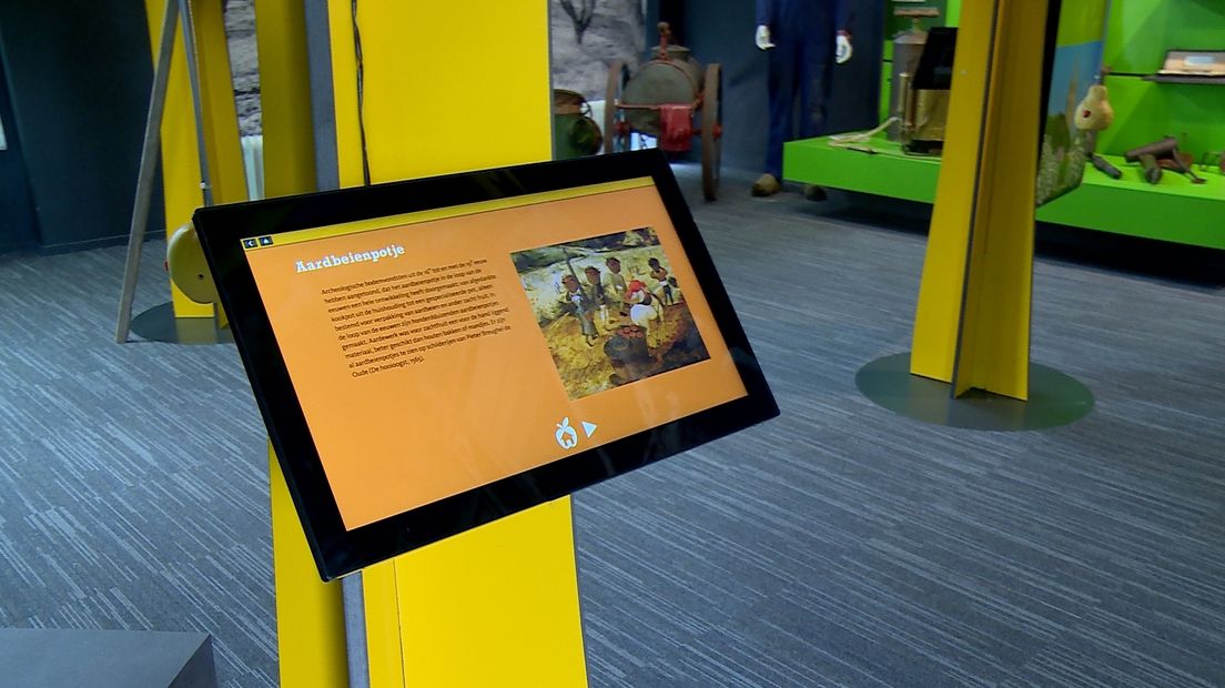 In het Fruitteeltmuseum is er veel ruimte voor interactie