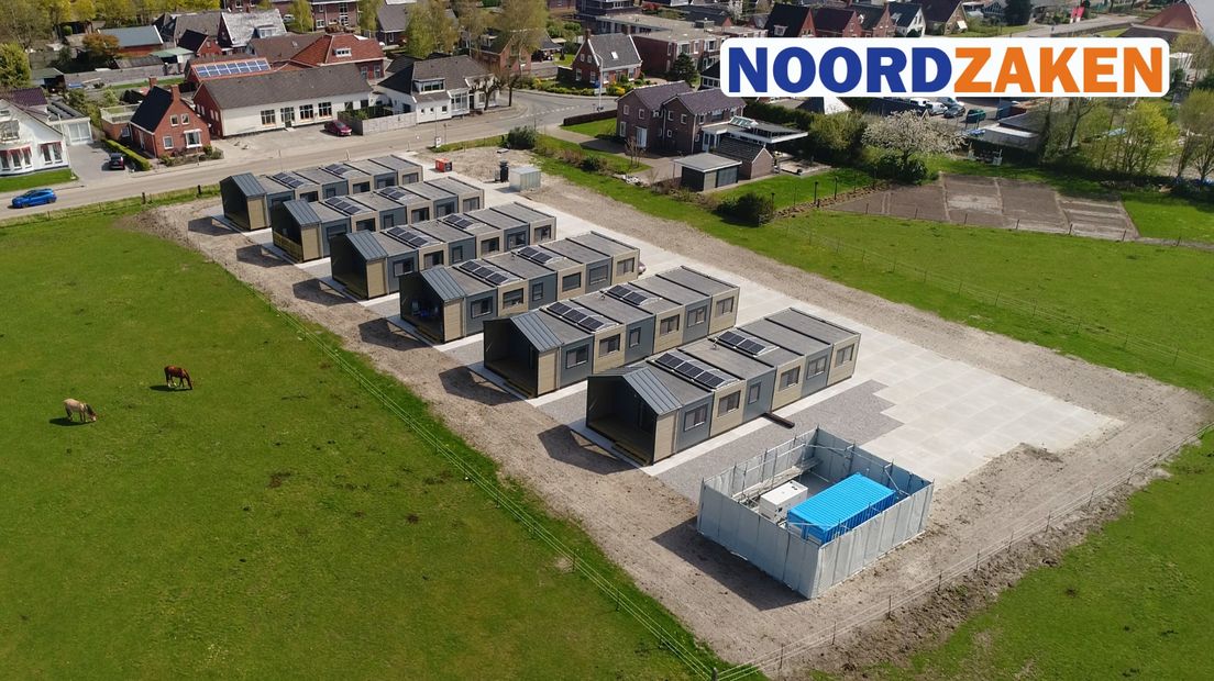 Wisselwoningen met een powerunit in Siddeburen