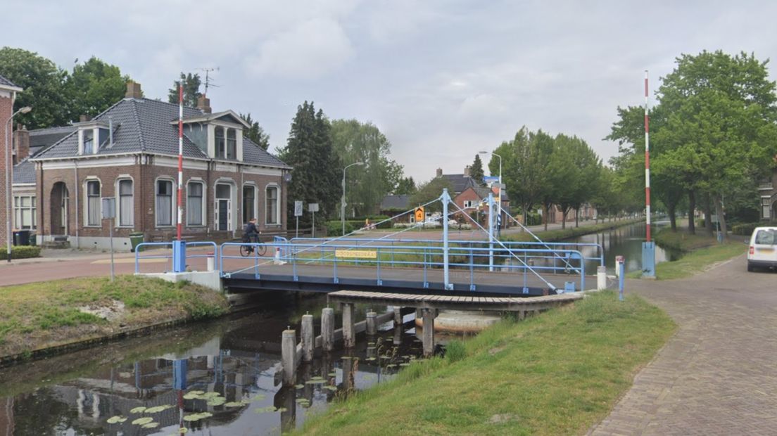Een brug in Nieuwe Pekela