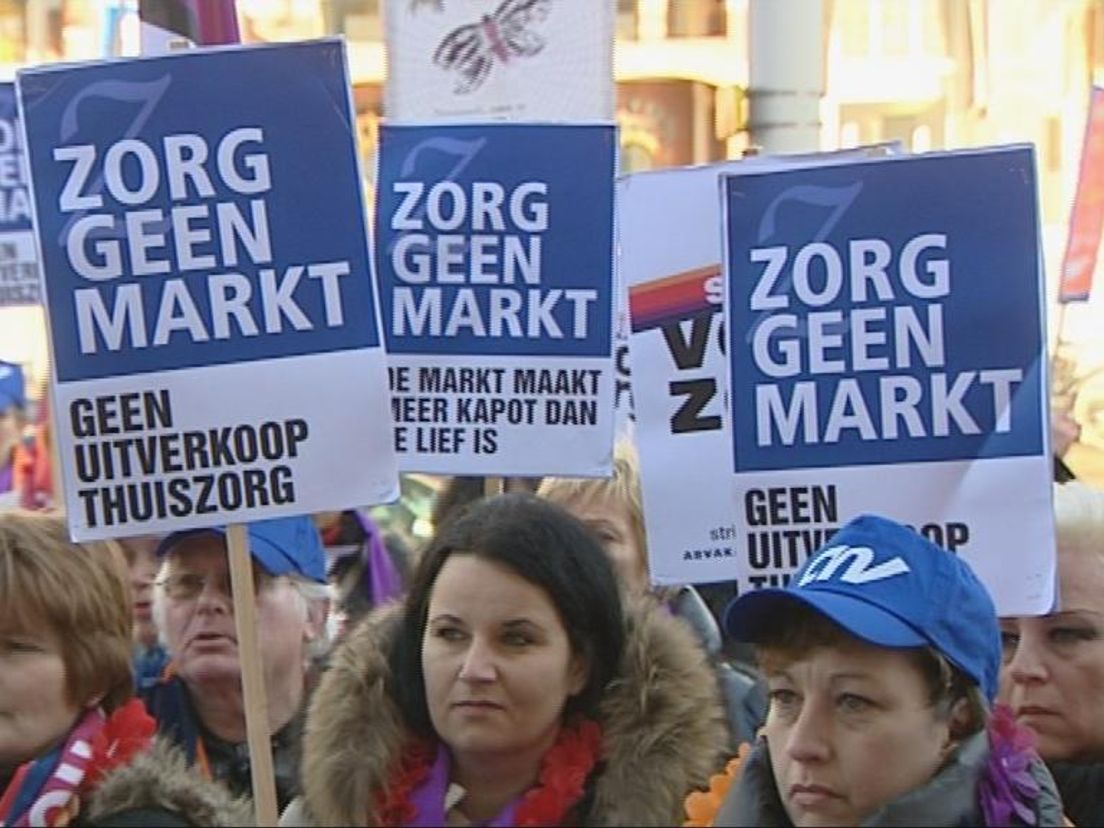 protest_Faveo_huishoudelijke_hulp_Rotterdam