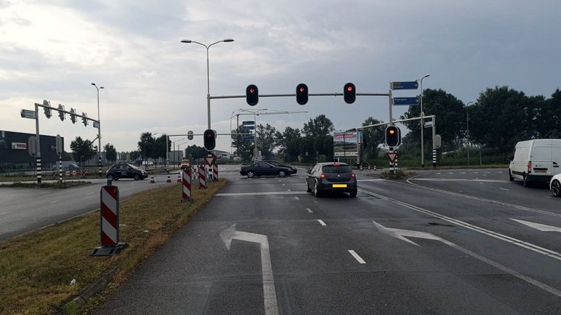 Nieuw asfalt op dit stukje van de Pleijroute.