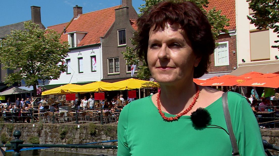 Burgemeester Marga Vermue van de gemeente Sluis