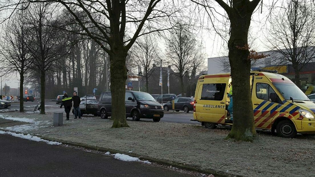 Ongeval met fietser in Haaksbergen