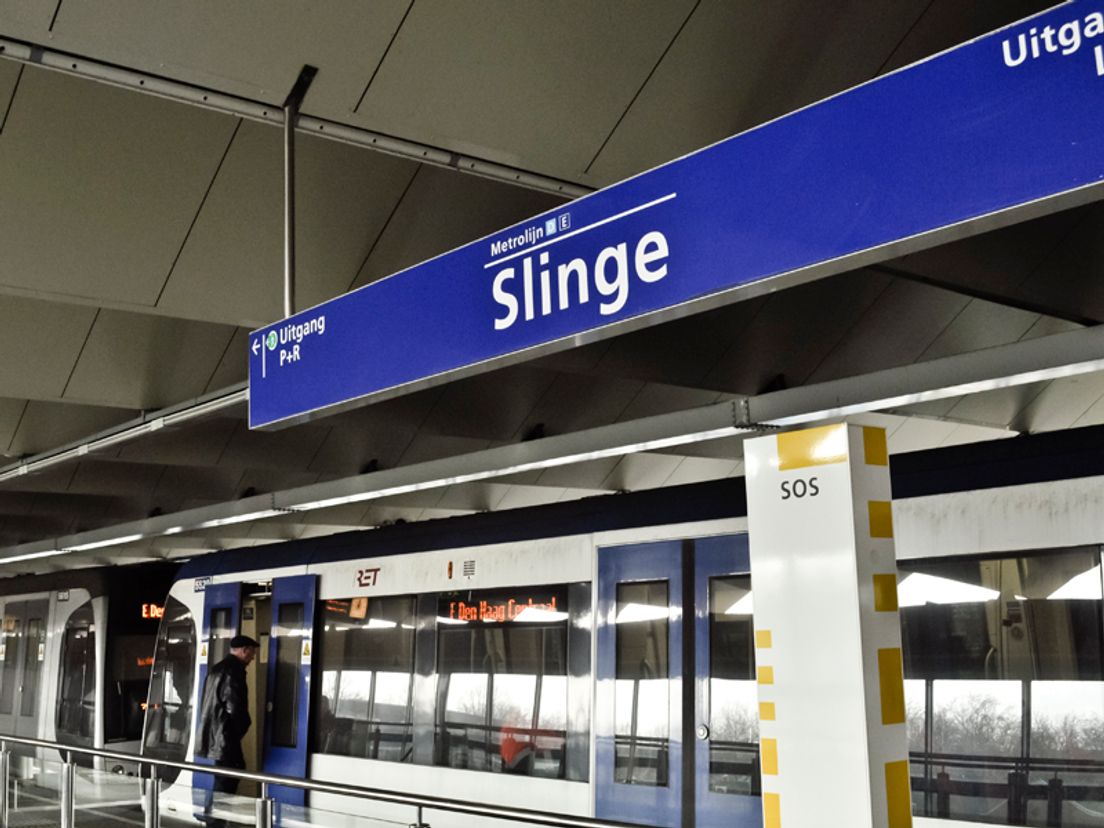 dynamisch Winkelier Reisbureau Openluchtziekenhuis op metrostation Slinge - Rijnmond
