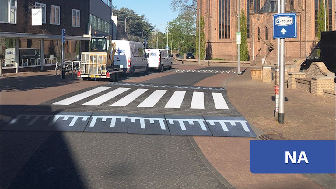 Oversteekplekken in Raalte en Heino voor voetgangers